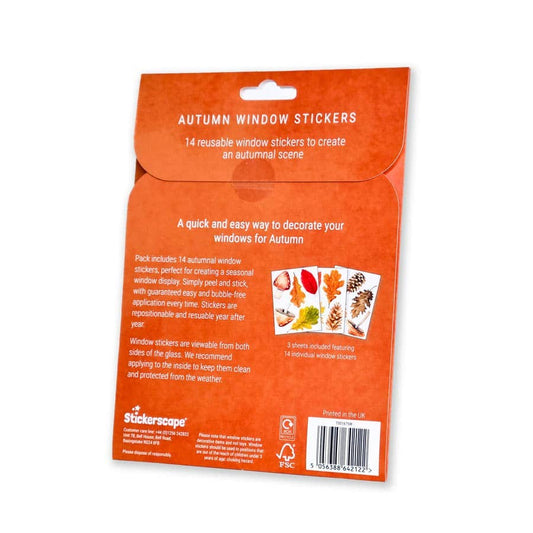 Autumn Leaves Window Stickers
