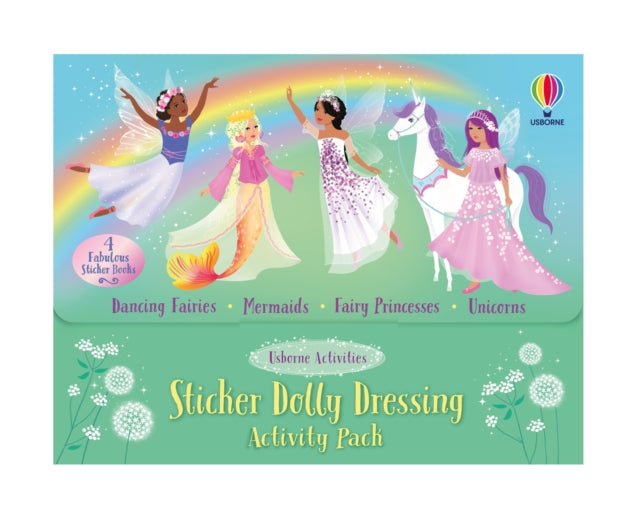 Sticker Dolly Dressing Activity Pack (Unicorns, Mermaids, Dancing Fairies & Fairy Princesses)