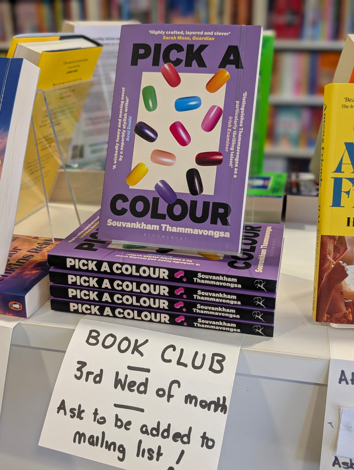 Pick A Colour - Book Club October 2026