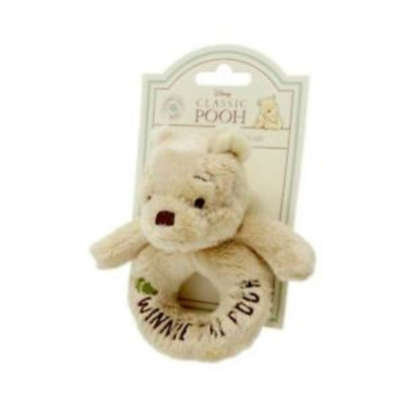 CLASSIC POOH RING RATTLE-5014475014627