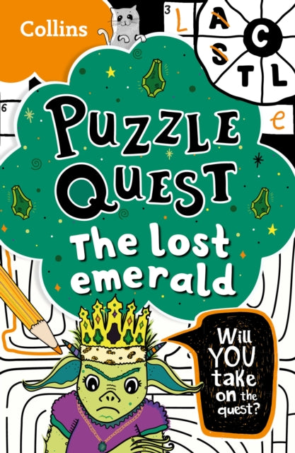 The Lost Emerald : Solve More Than 100 Puzzles in This Adventure Story for Kids Aged 7+-9780008532116