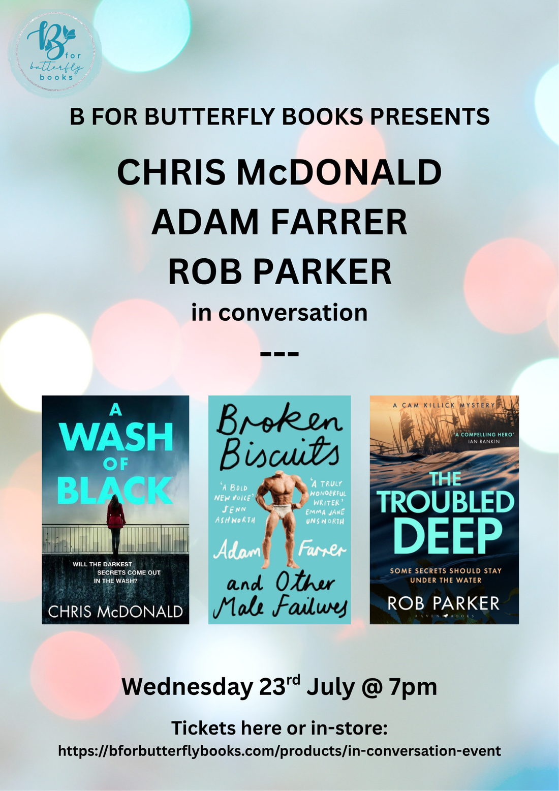In Conversation...With Chris McDonald, Adam Farrer and Rob Parker