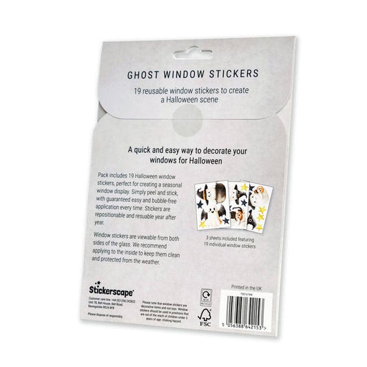 Ghost Window Stickers
