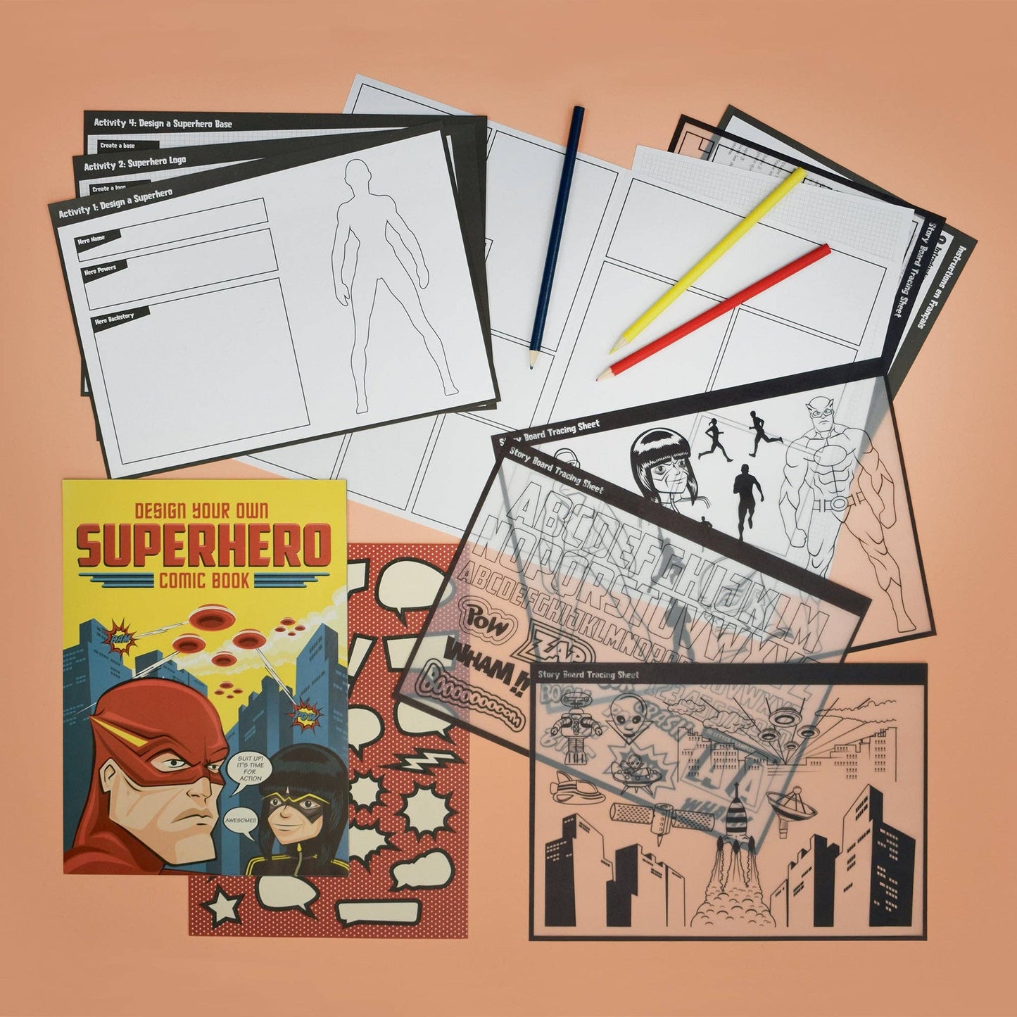 Design Your Own Superhero Comic Book