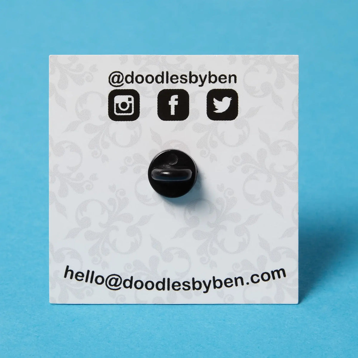 Book And Mug - Enamel Pin Badge