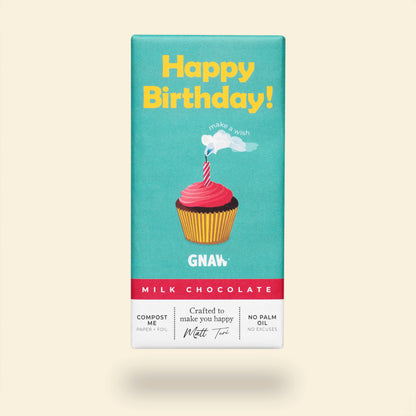 Happy Birthday Milk Chocolate Bar | 80g