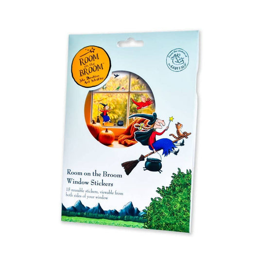 Room on the Broom Window Stickers