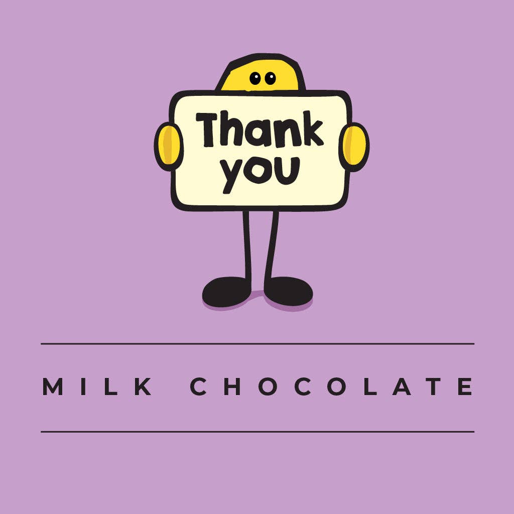 'Thank You' Milk Chocolate Bar | 80g