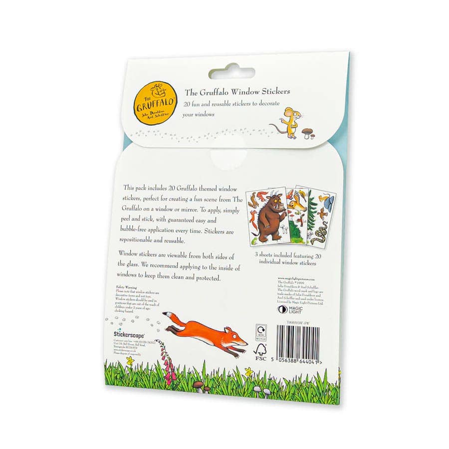 The Gruffalo Window Stickers