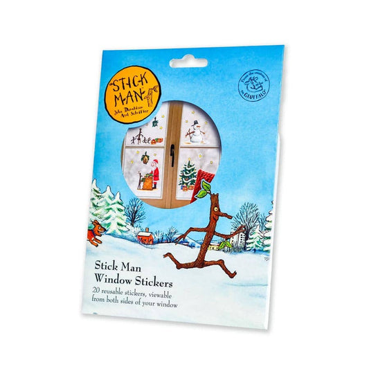 Christmas Stick Man Window Stickers