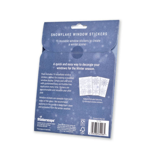 Snowflake Window Stickers