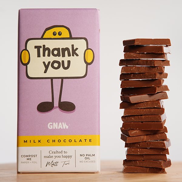 'Thank You' Milk Chocolate Bar | 80g