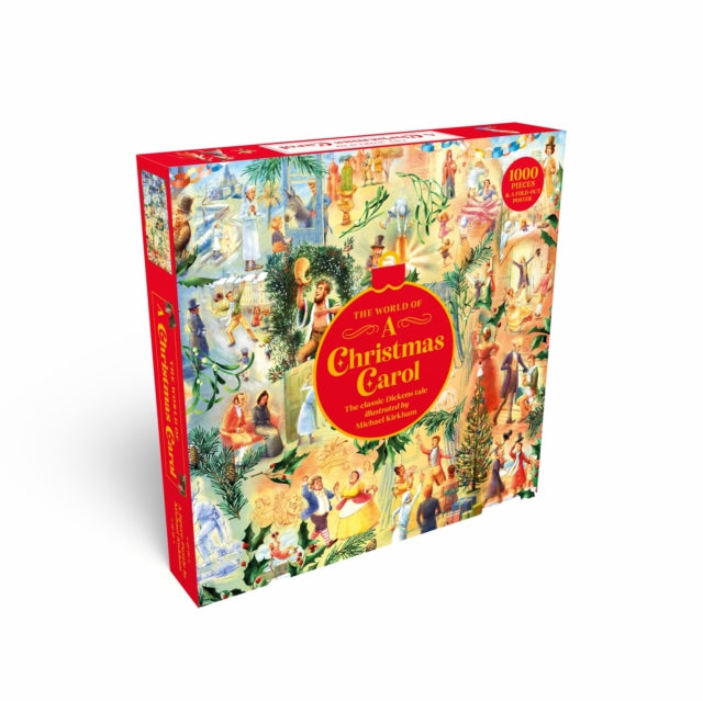 The World of A Christmas Carol: A 1000-piece jigsaw puzzle of the classic Dickens tale illustrated by Michael Kirkham