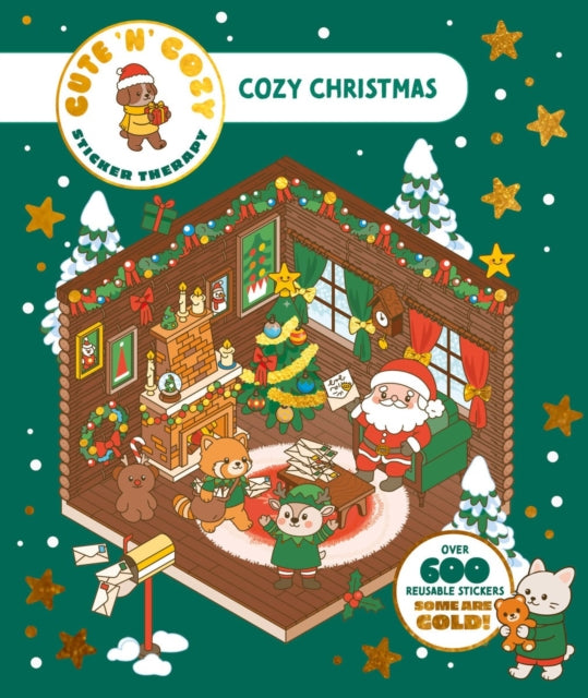 Cute 'n' Cozy Sticker Therapy: Cozy Christmas