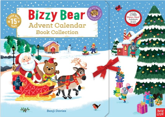 Bizzy Bear Advent Calendar Book Collection : with 24 mini storybook surprises!