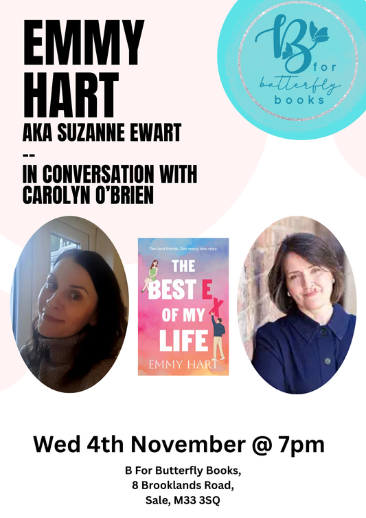 Emmy Hart AKA Suzanne Ewart in Conversation with Carolyn O'Brien
