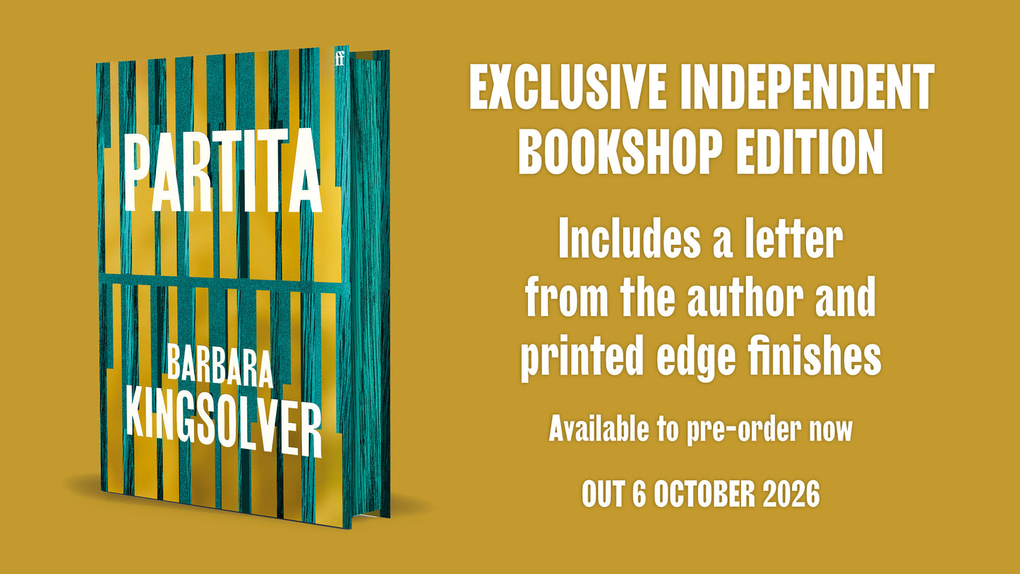 Partita EXCLUSIVE INDIE BOOKSHOP EDITION - Barbara Kingsolver