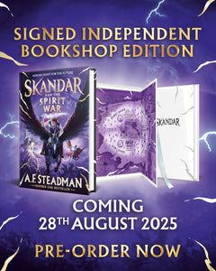 Skandar and the Spirit War - SIGNED INDIE EXCLUSIVE