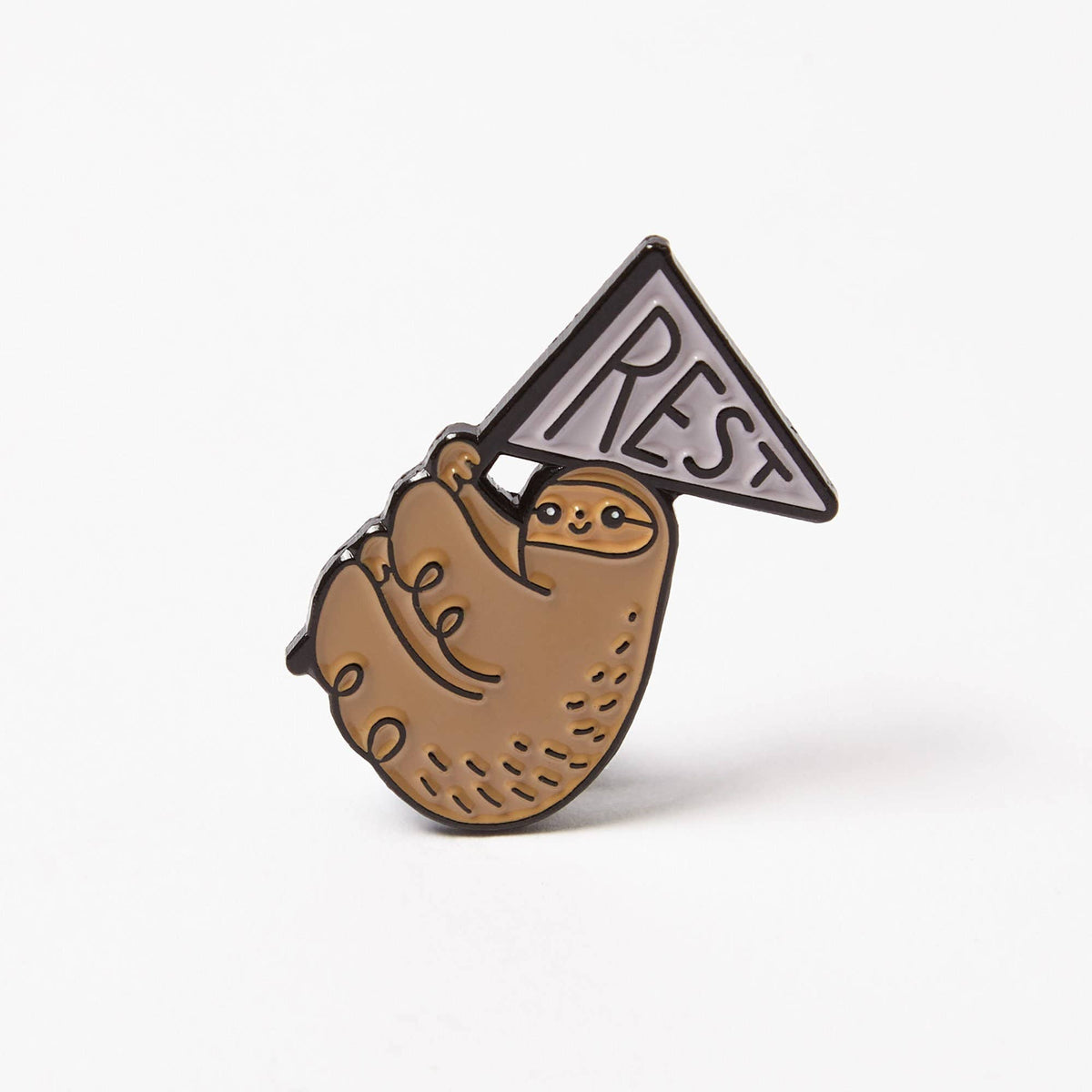 Resting Sloth - Enamel Pin Badge