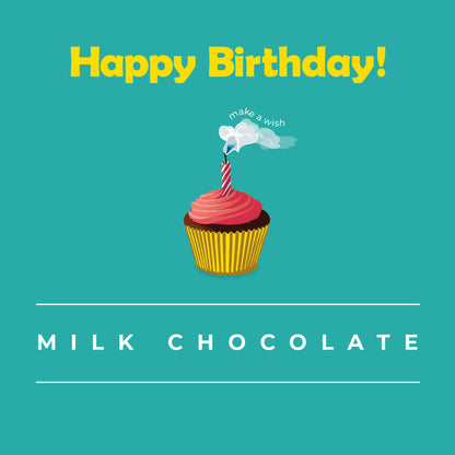 Happy Birthday Milk Chocolate Bar | 80g