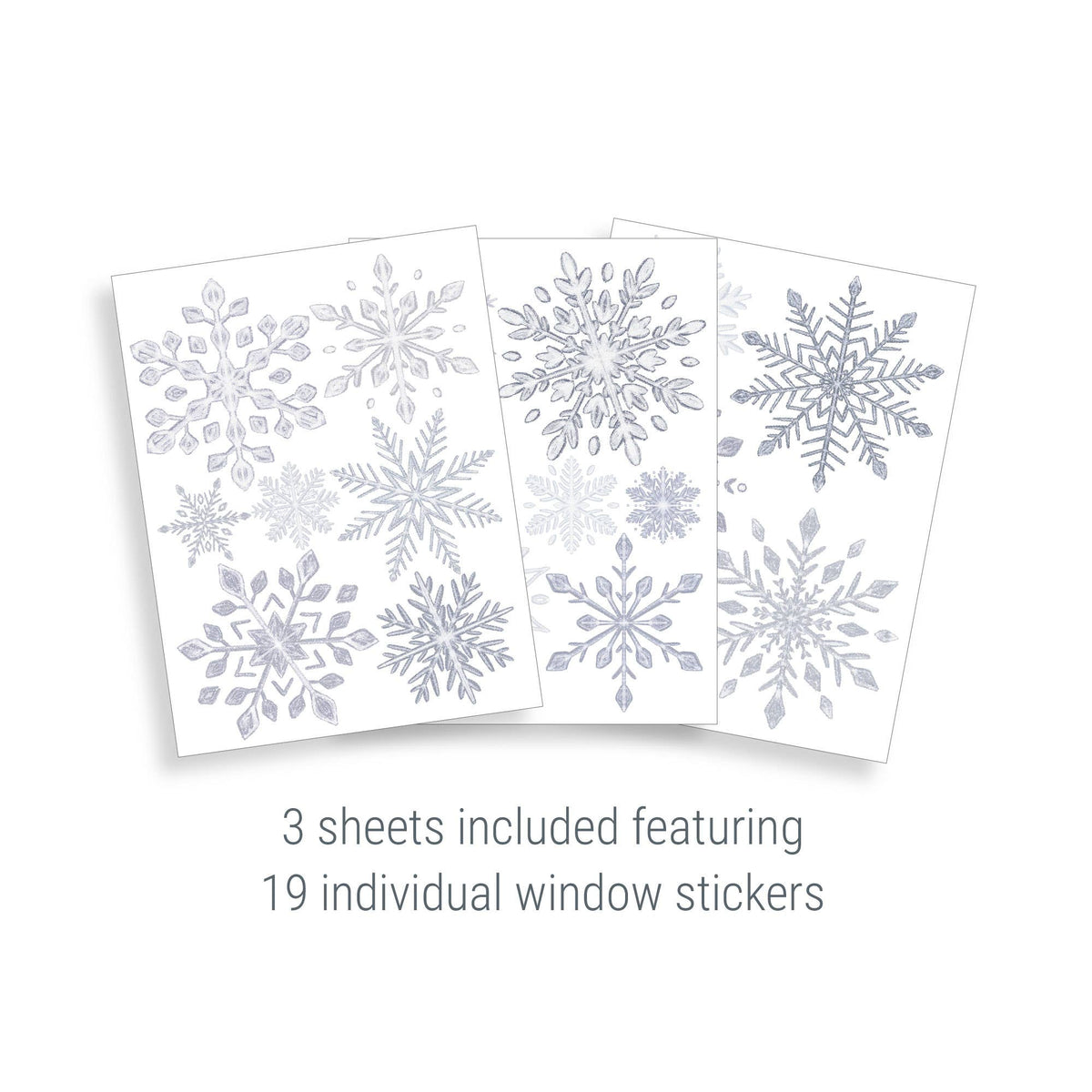 Snowflake Window Stickers