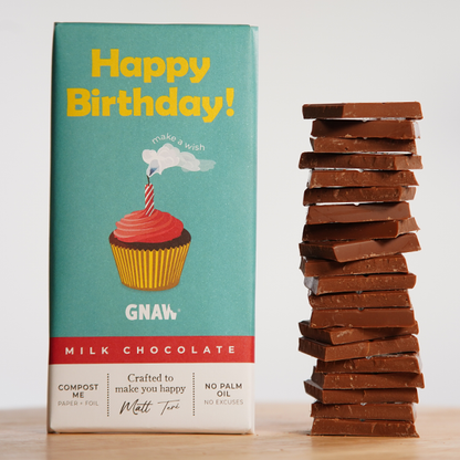 Happy Birthday Milk Chocolate Bar | 80g