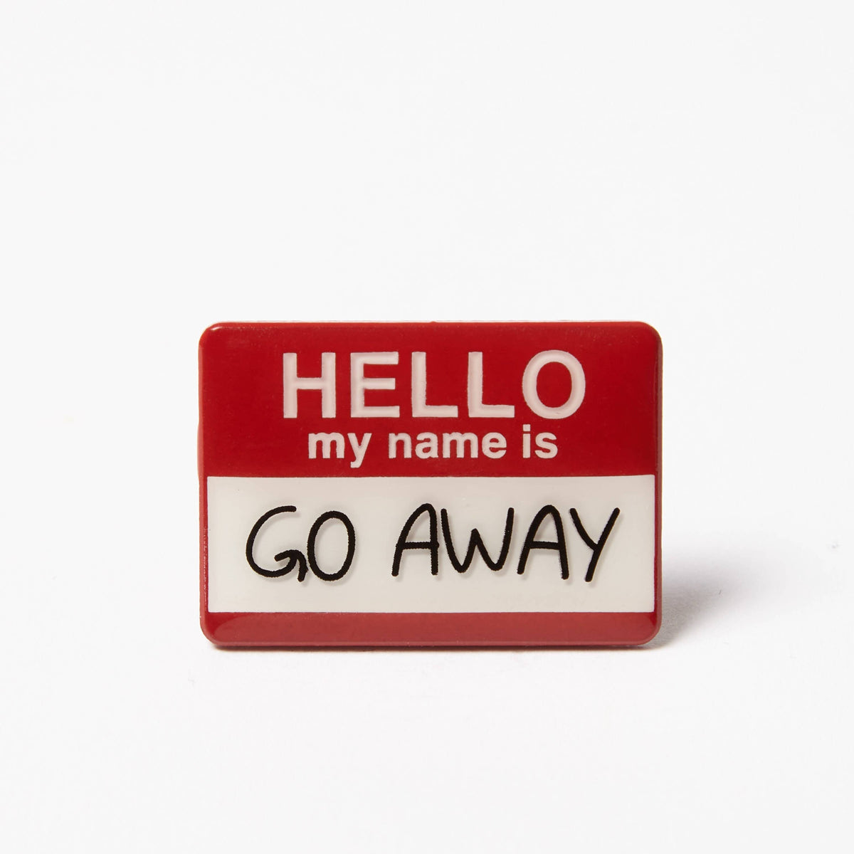 Hello My Name Is - Enamel Pin Badge