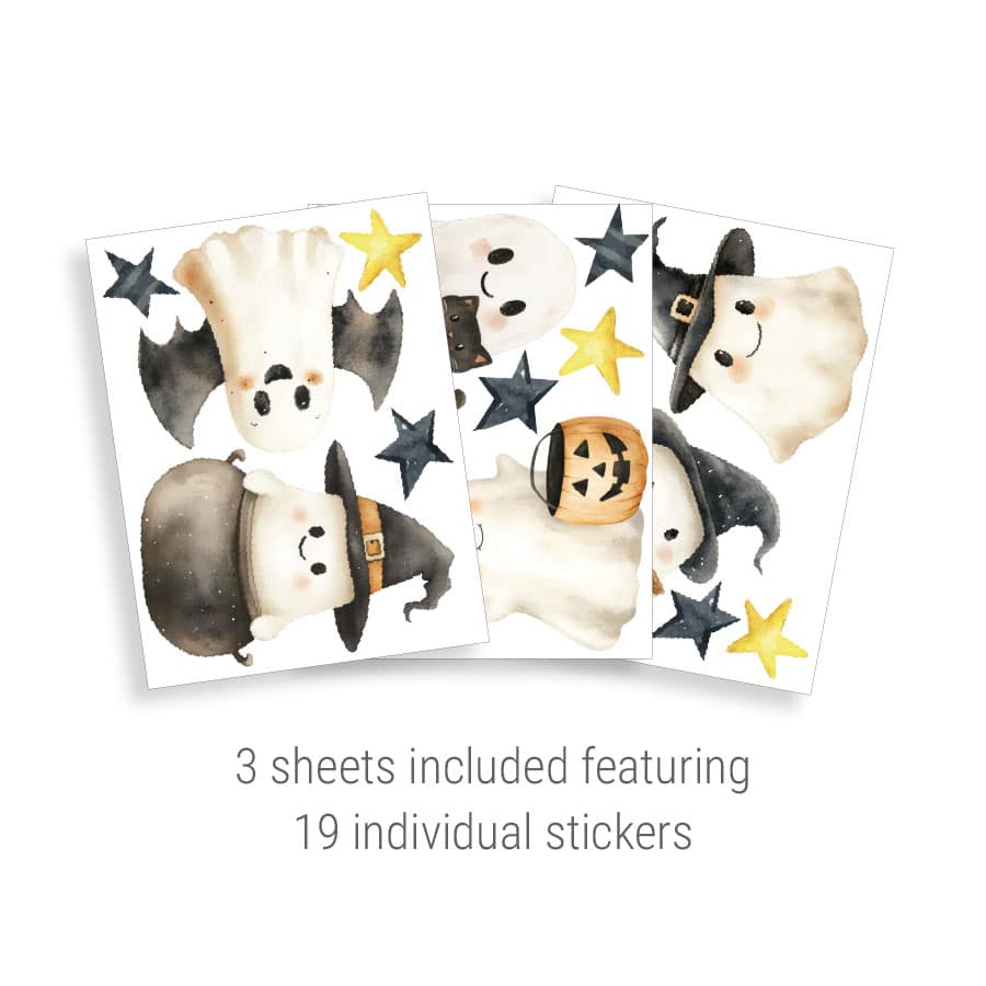 Ghost Window Stickers