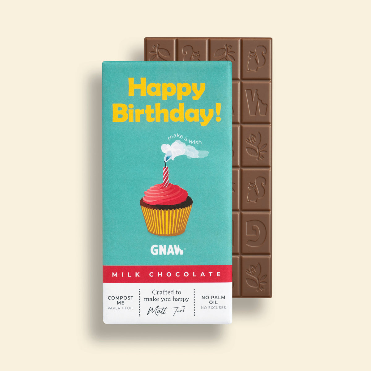 Happy Birthday Milk Chocolate Bar | 80g