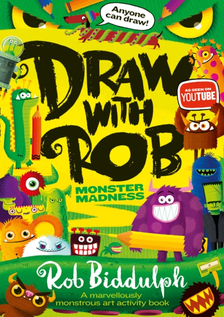 Draw With Rob: Monster Madness-9780008479008