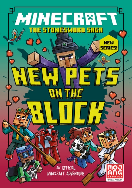 MINECRAFT: NEW PETS ON THE BLOCK (Stonesword Saga #3)-9780008495961