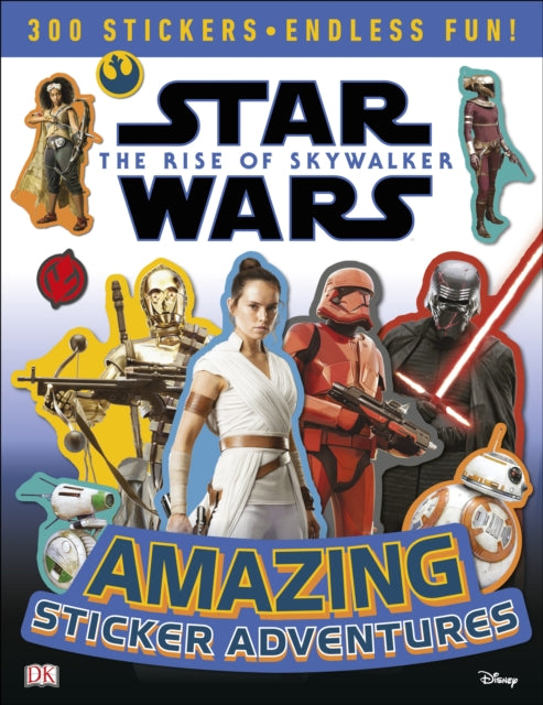Star Wars The Rise of Skywalker Amazing Sticker Adventures-9780241357712