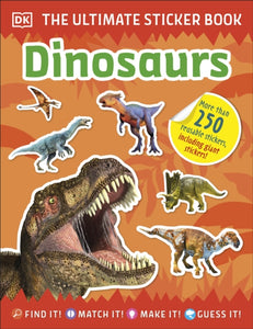 Ultimate Sticker Book Dinosaurs-9780241467053