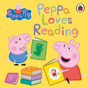 Peppa Pig: Peppa Loves Reading-9780241476345