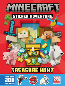 Minecraft Sticker Adventure: Treasure Hunt-9780755503582