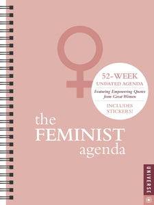 The Feminist Agenda Undated Calendar-9780789337542