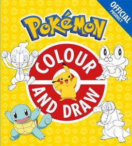 The Official Pokemon Colour and Draw-9781408354766