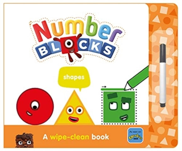Numberblocks Shapes: A Wipe-Clean Book-9781782269557