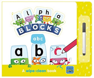 Alphablocks ABC: A Wipe-Clean Book-9781782269564