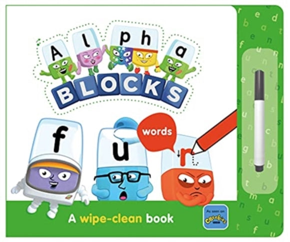 Alphablocks Words: A Wipe-Clean Book-9781782269571