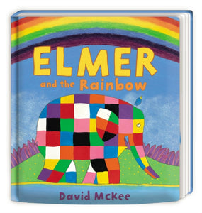 Elmer and the Rainbow : Board Book-9781783444243