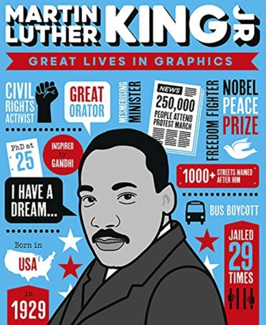 Great Lives in Graphics: Martin Luther King-9781787080560