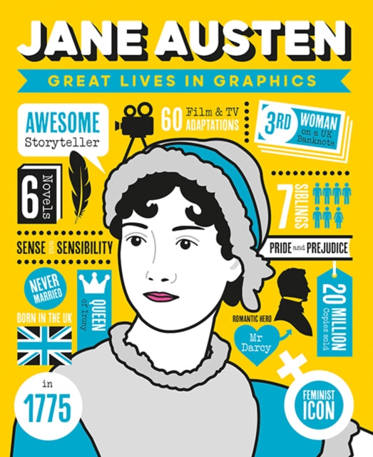 Great Lives in Graphics: Jane Austen-9781787081116
