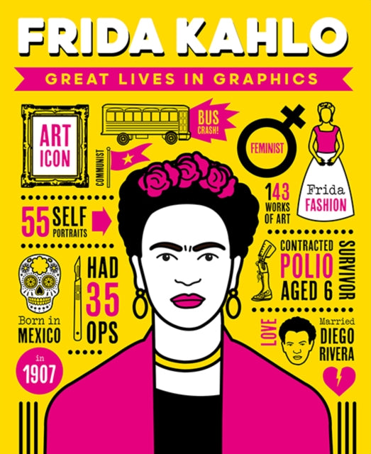 Great Lives in Graphics: Frida Kahlo-9781787081147