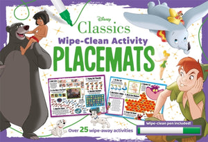 Disney Classics: Wipe-Clean Activity Placemats-9781803687117